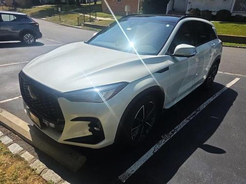 Radiant White 2023 INFINITI QX50 SPORT AWD
