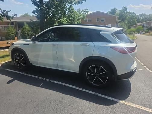 Radiant White 2023 INFINITI QX50 SPORT AWD