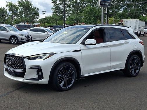 Radiant White 2023 INFINITI QX50 SPORT AWD