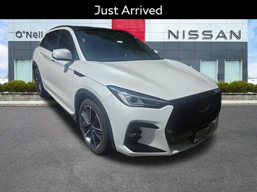 Radiant White 2023 INFINITI QX50 SPORT AWD