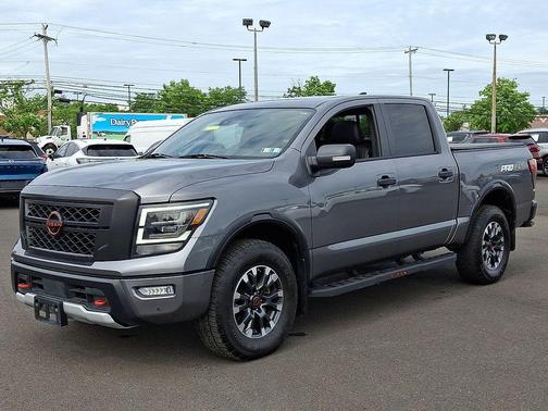 Gun Metallic 2024 Nissan Titan PRO-4X