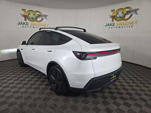 Pearl White Multi-Coat 2026 Tesla Model Y Long Range Launch Series