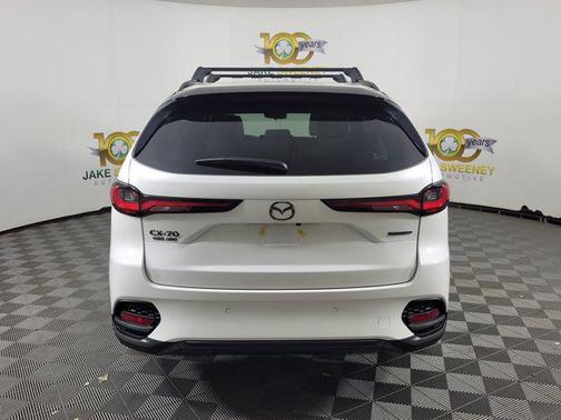 Rhodium White Premium 2026 Mazda CX-70 PHEV SC Plus