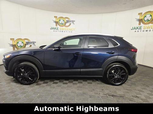 Deep Crystal Blue Mica 2025 Mazda CX-30 2.5 S Select Sport