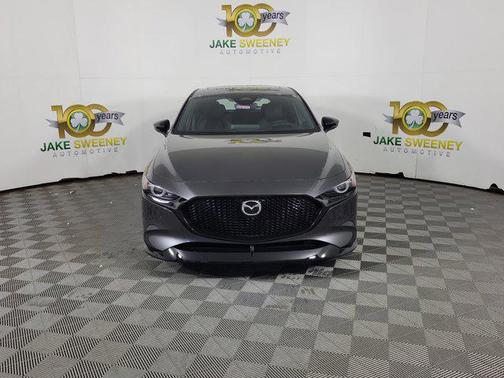 Machine Gray Metallic 2026 Mazda Mazda3 2.5 Turbo AWD