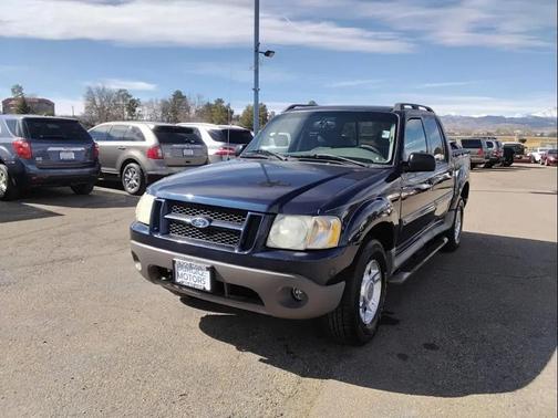 Blue 2003 Ford Explorer Sport Trac XLS