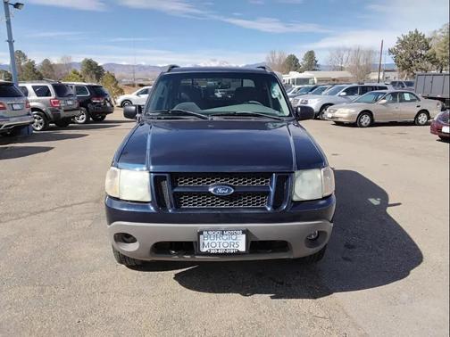 Blue 2003 Ford Explorer Sport Trac XLS