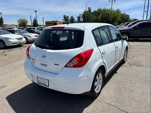 White 2012 Nissan Versa 1.8 S