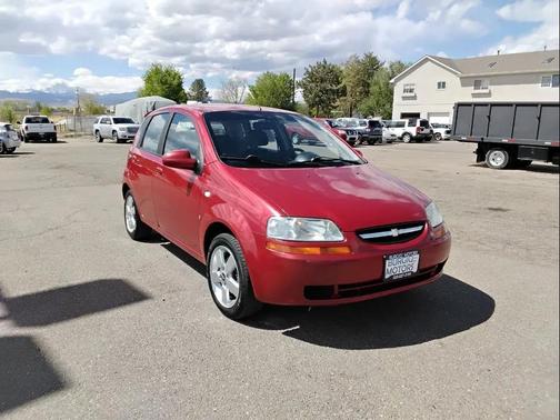 Red 2008 Chevrolet Aveo 5 LS