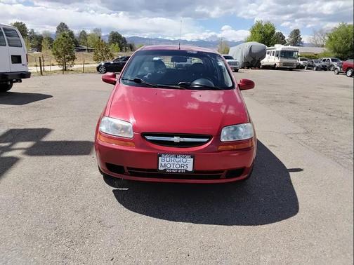 Red 2008 Chevrolet Aveo 5 LS