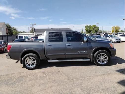 Gray 2010 Nissan Titan LE