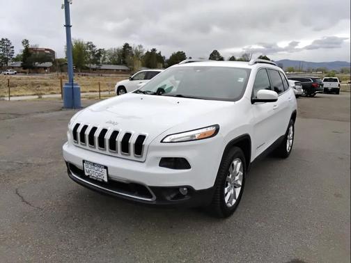Bright White Clearcoat 2017 Jeep Cherokee Limited