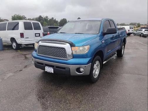 Blue 2007 Toyota Tundra SR5