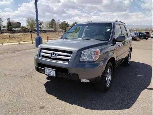 Gray 2007 Honda Pilot EX-L