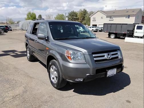 Gray 2007 Honda Pilot EX-L