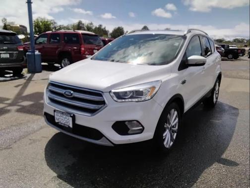 White 2017 Ford Escape Titanium