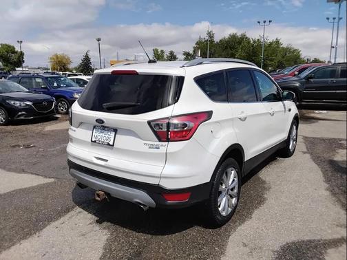 White 2017 Ford Escape Titanium