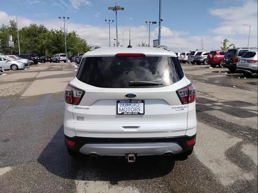 White 2017 Ford Escape Titanium