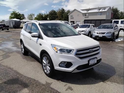 White 2017 Ford Escape Titanium