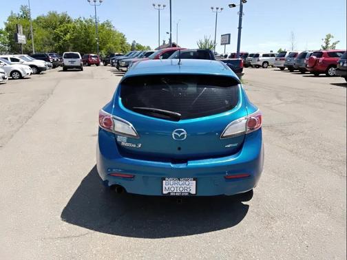 Blue 2012 Mazda Mazda3 i Touring