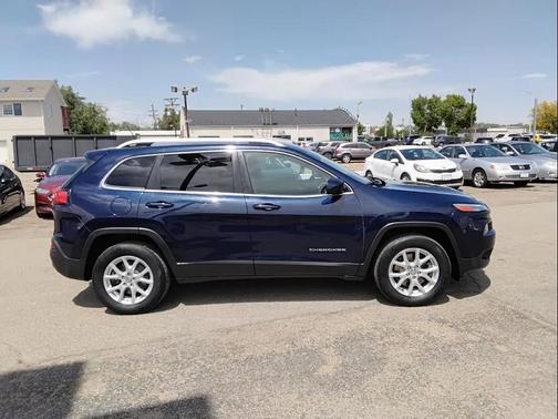 True Blue Pearlcoat 2014 Jeep Cherokee Latitude