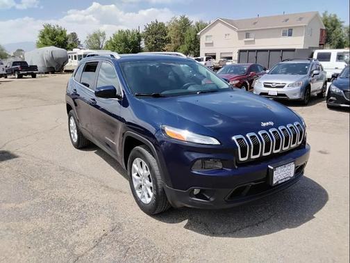 True Blue Pearlcoat 2014 Jeep Cherokee Latitude