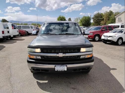 Gray 2000 Chevrolet Silverado 1500 LS Extended Cab