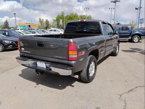 Gray 2000 Chevrolet Silverado 1500 LS Extended Cab