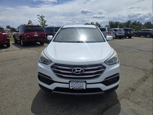 Pearl White 2018 Hyundai Santa Fe Sport 2.4L