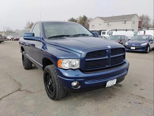 Blue 2002 Dodge Ram 1500 ST