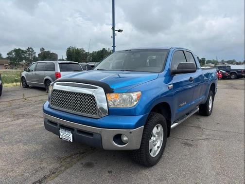 Blue 2007 Toyota Tundra SR5