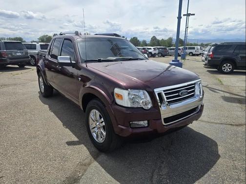 Red 2008 Ford Explorer Sport Trac Limited