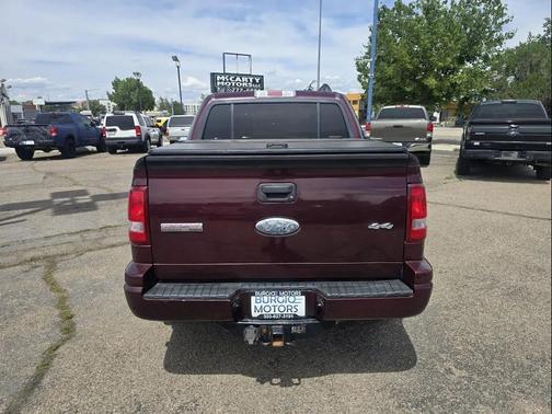 Red 2008 Ford Explorer Sport Trac Limited