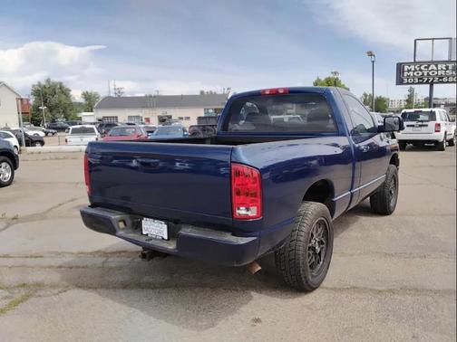 Blue 2002 Dodge Ram 1500 ST
