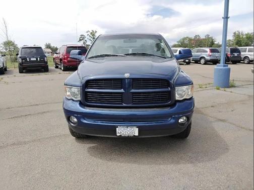 Blue 2002 Dodge Ram 1500 ST
