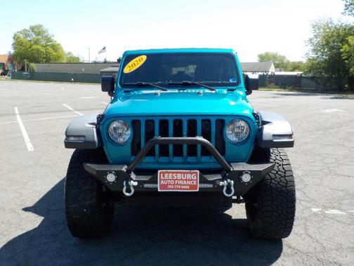 Teal 2020 Jeep Wrangler Unlimited Sport