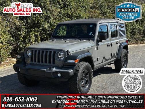 2018 Jeep Wrangler Unlimited Sport