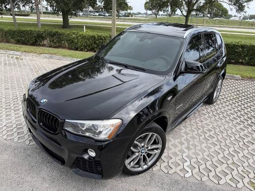Black 2017 BMW X3 xDrive35i