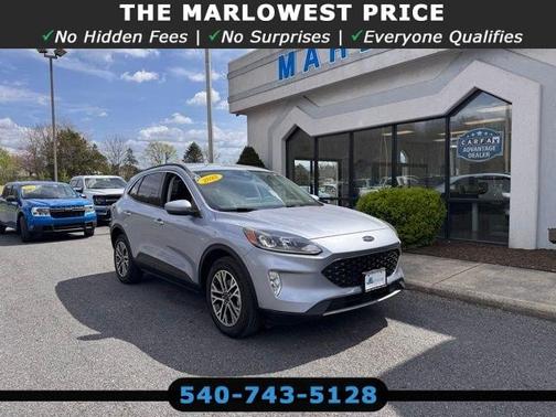 Blue Silver Metallic 2022 Ford Escape SEL