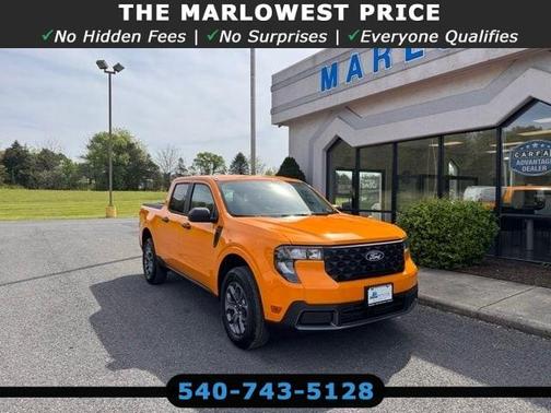 Orange Fury 2026 Ford Maverick XLT