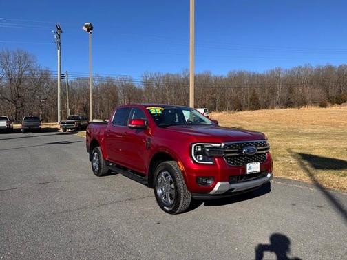 Ruby Red Metallic 2025 Ford Ranger Lariat Truck