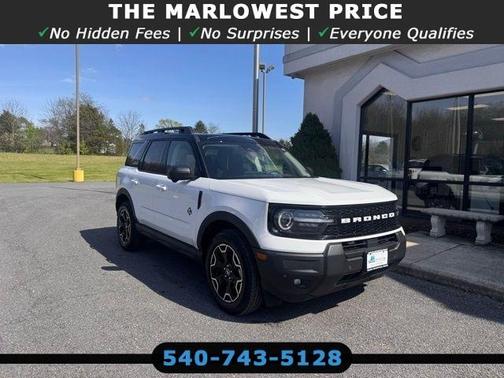 Oxford White 2025 Ford Bronco Sport Outer Banks