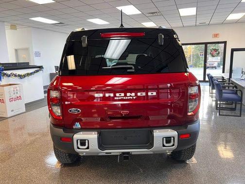 Ruby Red Metallic Tinted Clearcoat 2025 Ford Bronco Sport Badlands