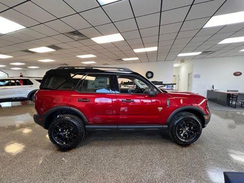 Ruby Red Metallic Tinted Clearcoat 2025 Ford Bronco Sport Badlands
