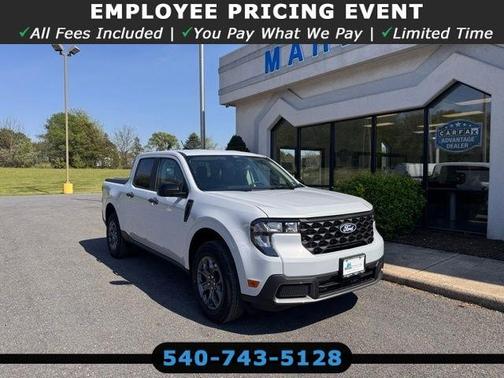 Space White Metallic 2026 Ford Maverick XLT Truck