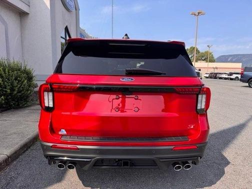 Rapid Red Metallic Tinted Clearcoat 2026 Ford Explorer ST
