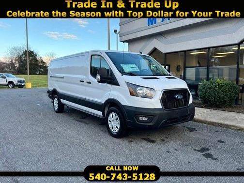Oxford White 2024 Ford Transit-250 Base Cargo Van