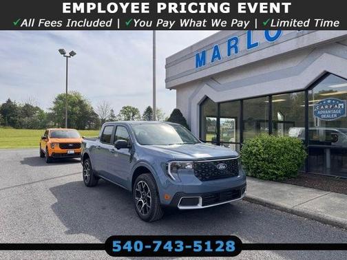 Azure Gray Metallic 2026 Ford Maverick Lariat Truck