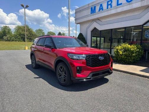 Red 2026 Ford Explorer ST-Line