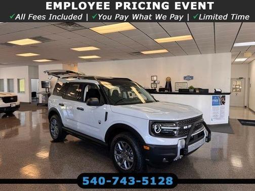 Space White Metallic 2026 Ford Bronco Sport Big Bend